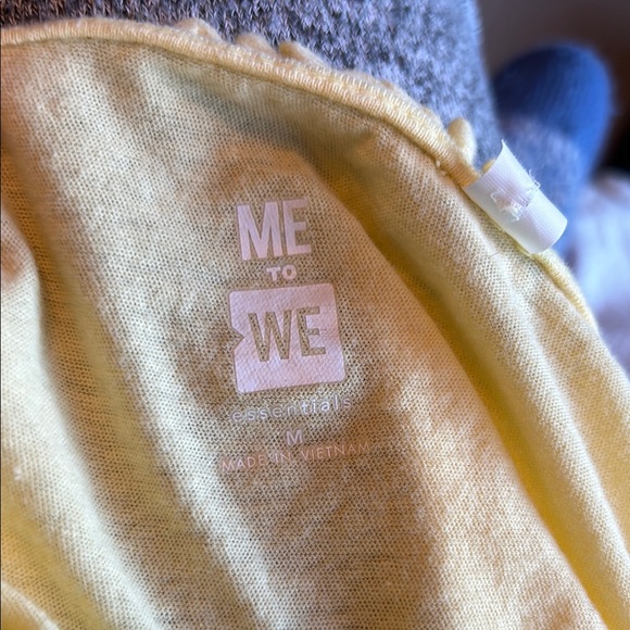 Yellow Ruffled Crop Top - Picture 2 of 3